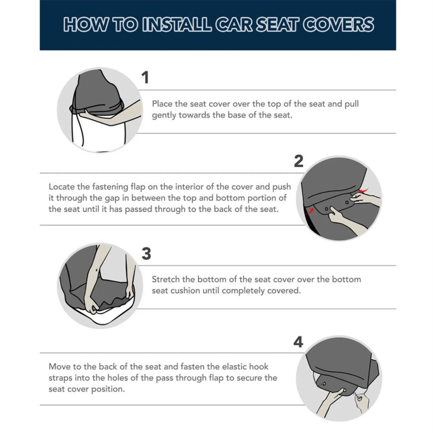 Don't Judge What You Don't Understand Car Seat Cover