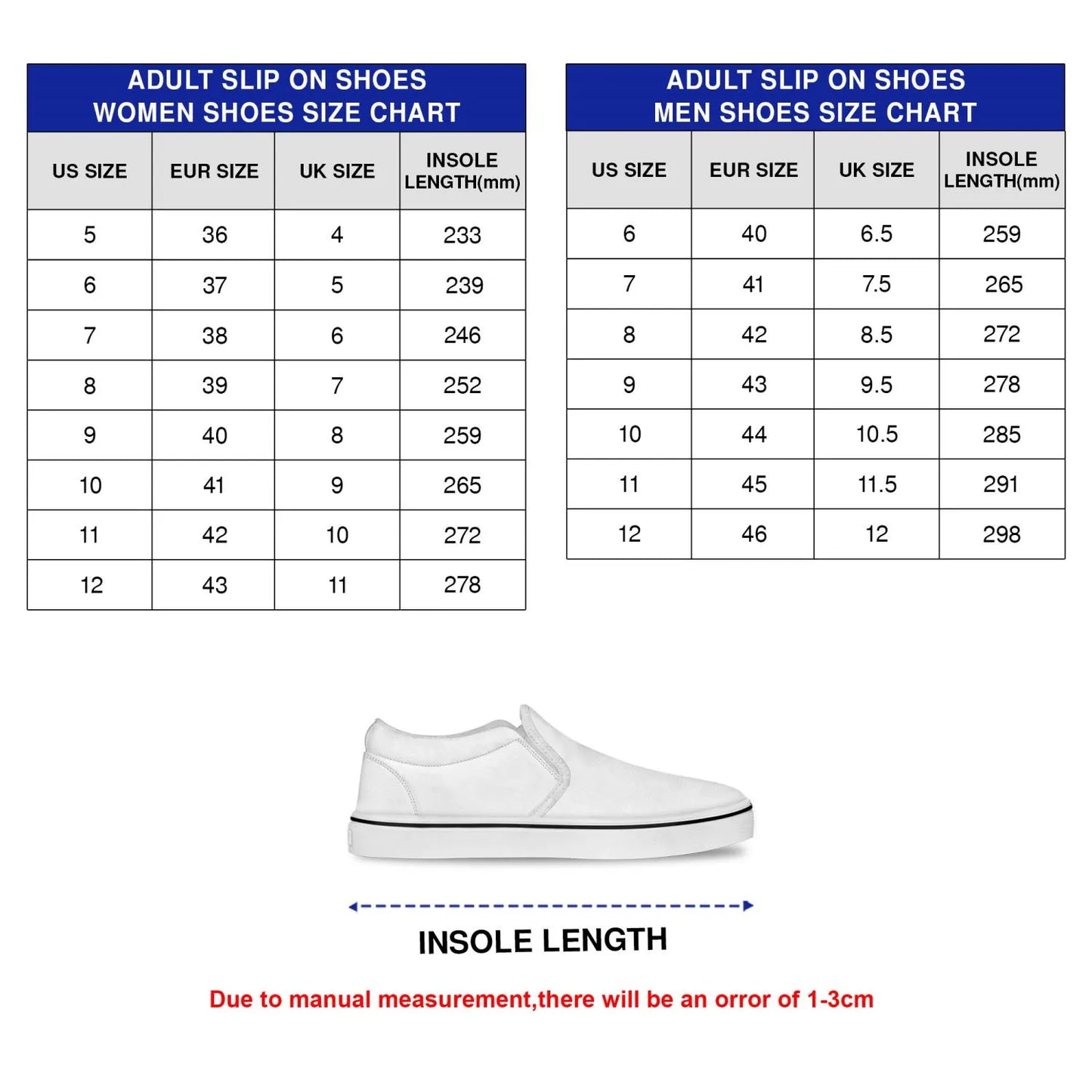 Colorful Autism Slip-on Shoes
