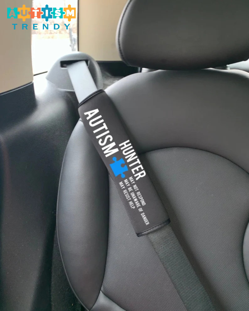 Autism Seatbelt Cover, Autism Awareness, Medical Alert Autism