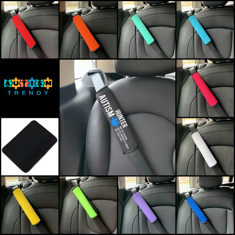 Autism Seatbelt Cover, Autism Awareness, Medical Alert Autism