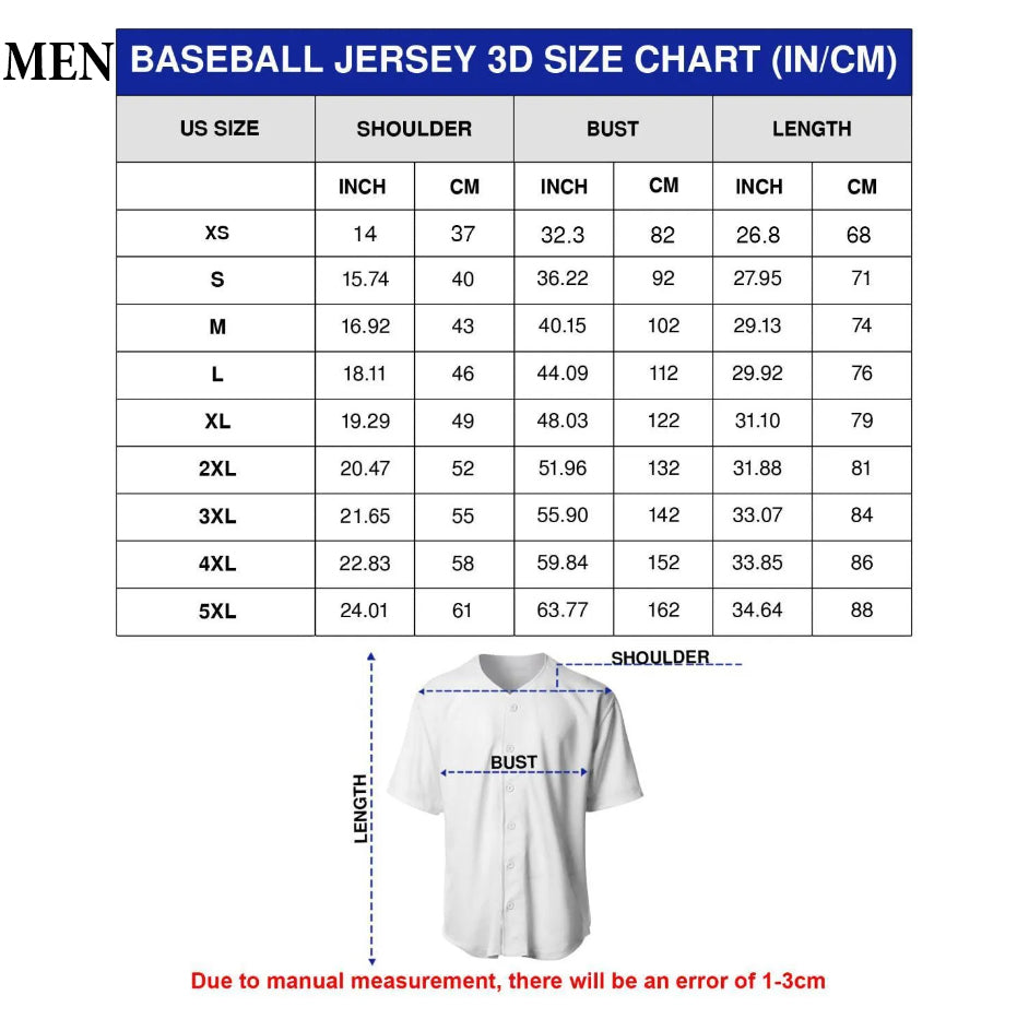 Custom Autism Awareness Puzzle Pieces Navy-White 3D Baseball Jersey