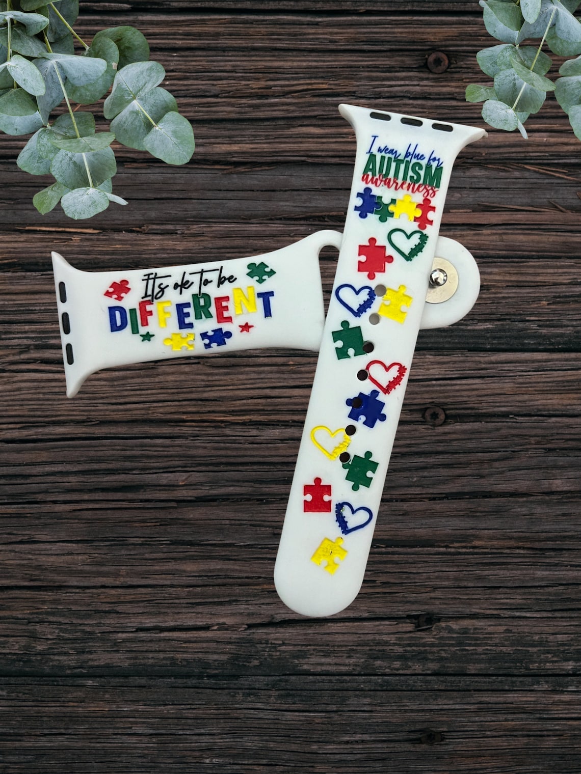 Autism Awareness It's Ok To Be Different Watch Band