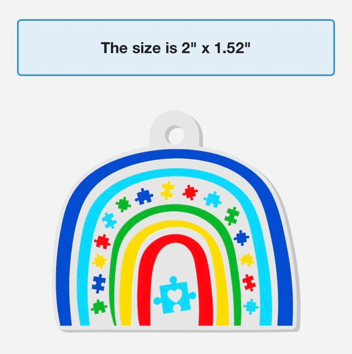 Autism Awareness Keychain, Autism Awareness Gift, Autism Teacher gift, Autism Mom Keychain, Autism Christmas gift, Special Ed Teacher Gift