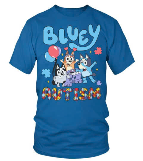 Bluey Autism Accept Understand Love