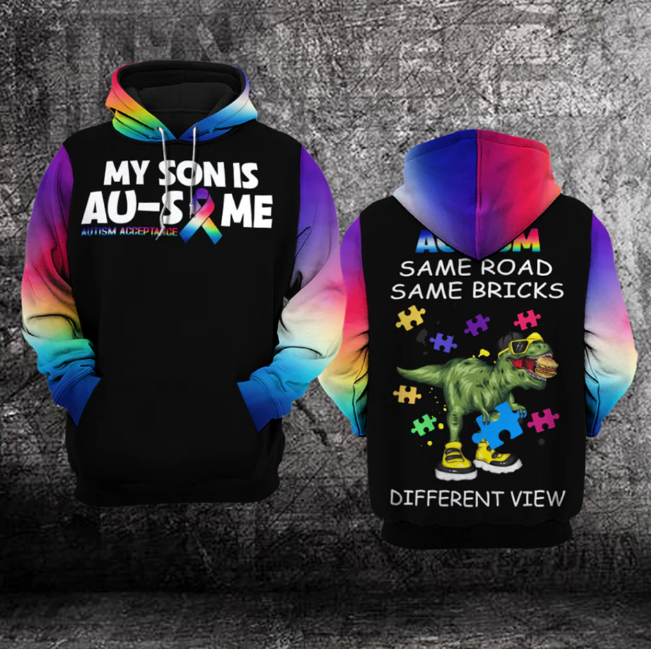 MY SON IS AU- 3D HOODIE