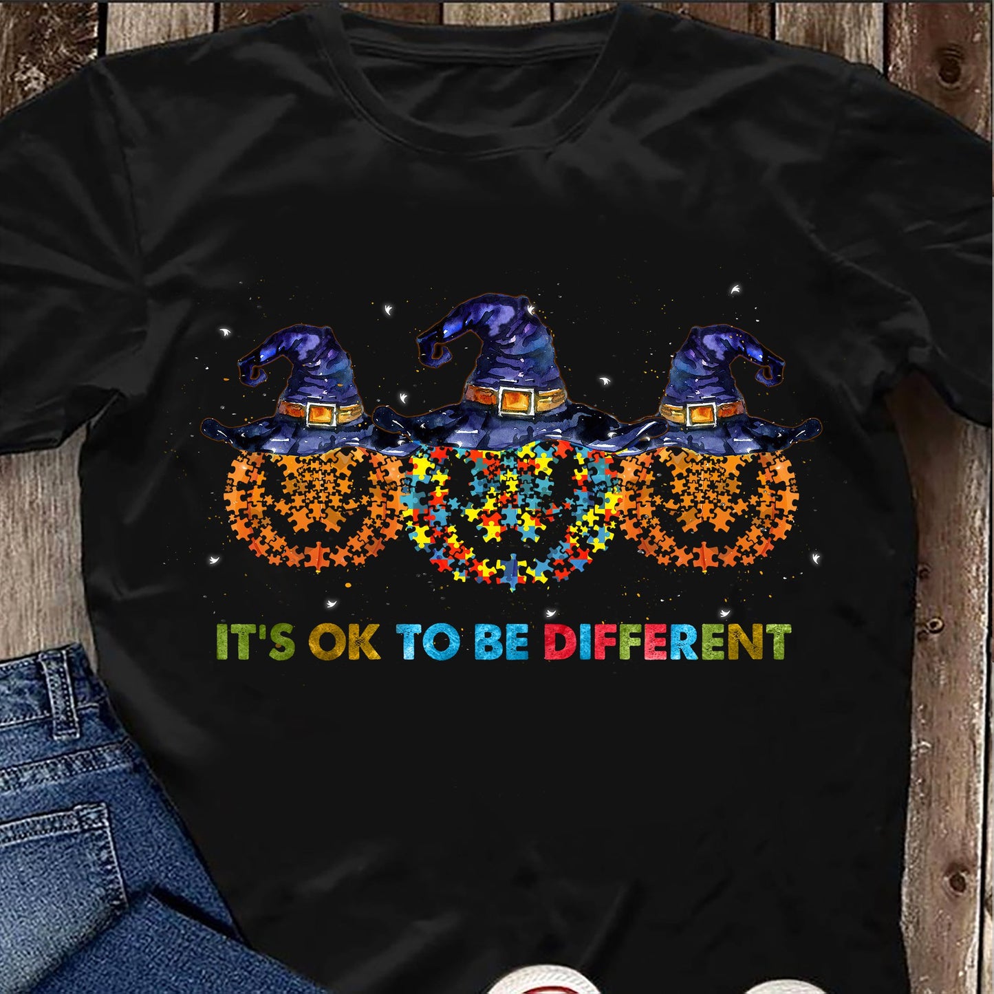 Autism Awareness Halloween It's Ok To Be Different