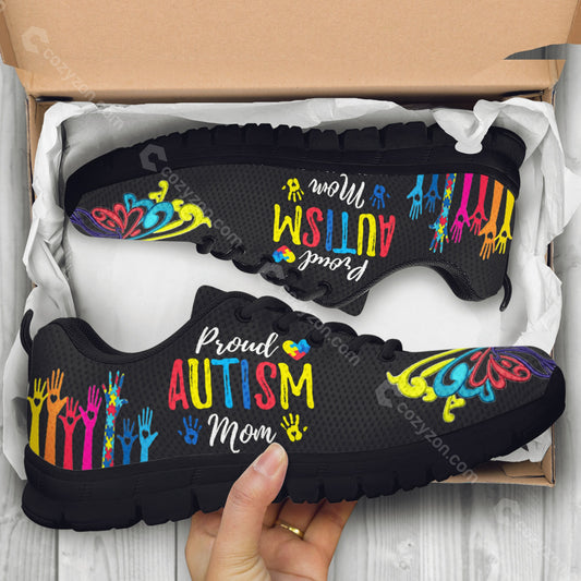 Proud Autism Mom Fitness Sneakers Shoes