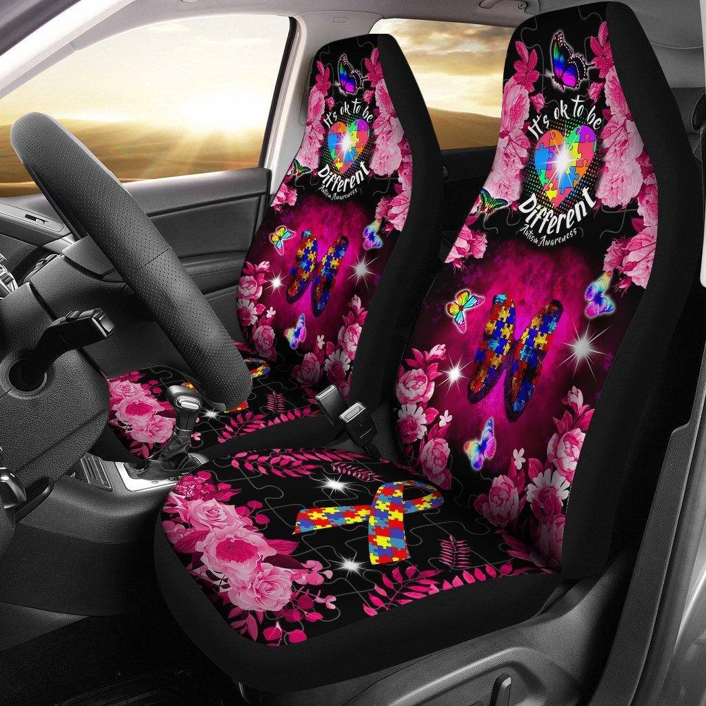 It's Ok To Be Different Car Seat Cover