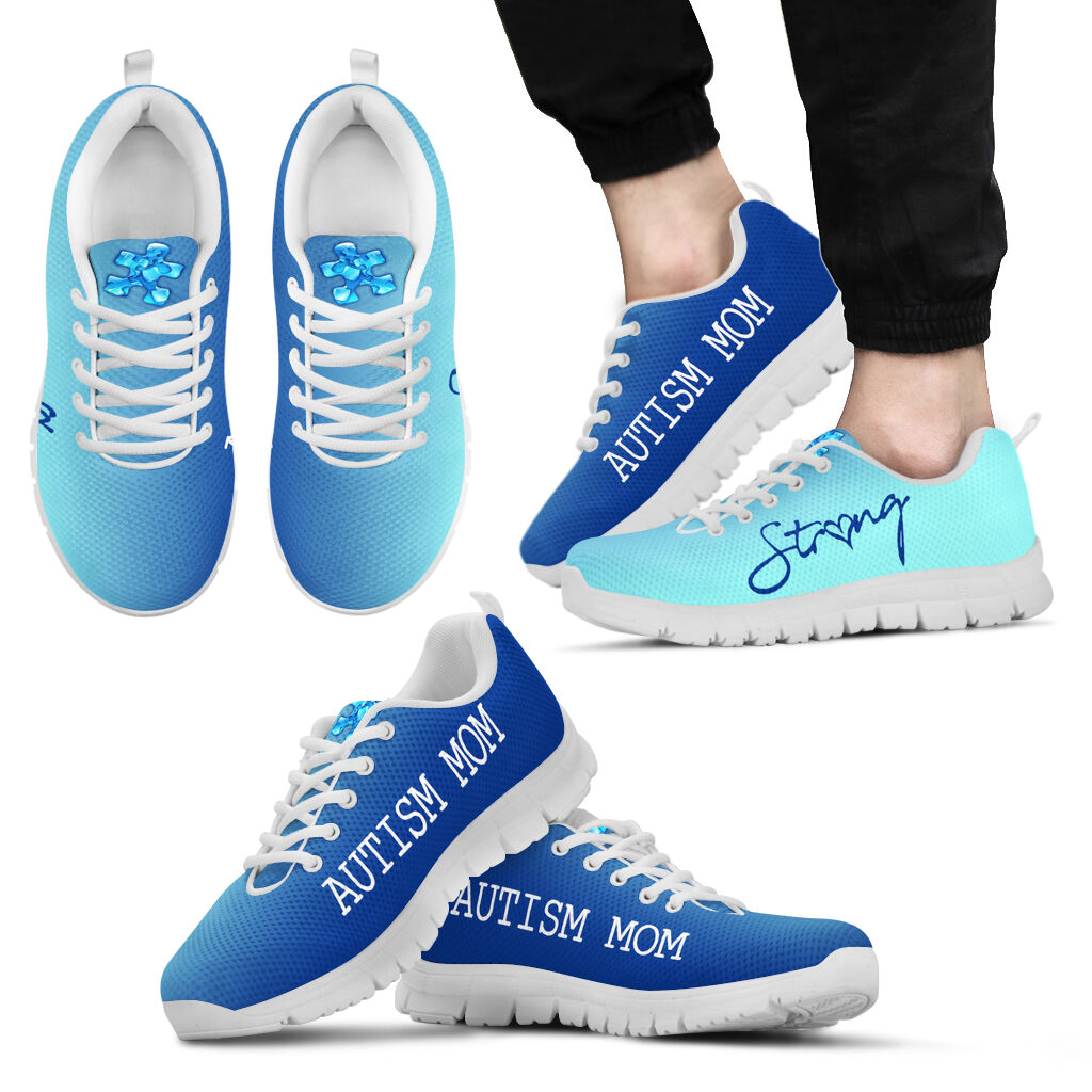 Autism Mom Strong Fitness Sneakers Shoes