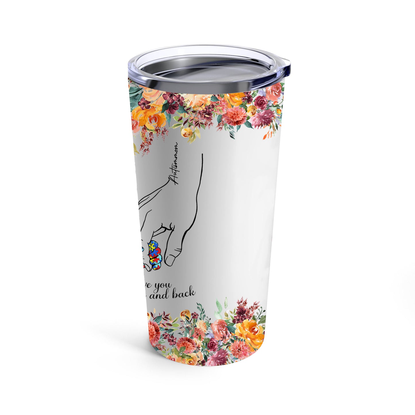 Personalized Autism Tumbler