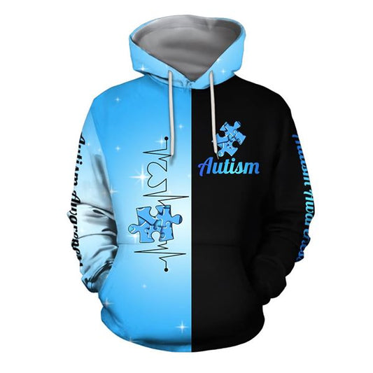 Autism Awareness Hoodie 3D