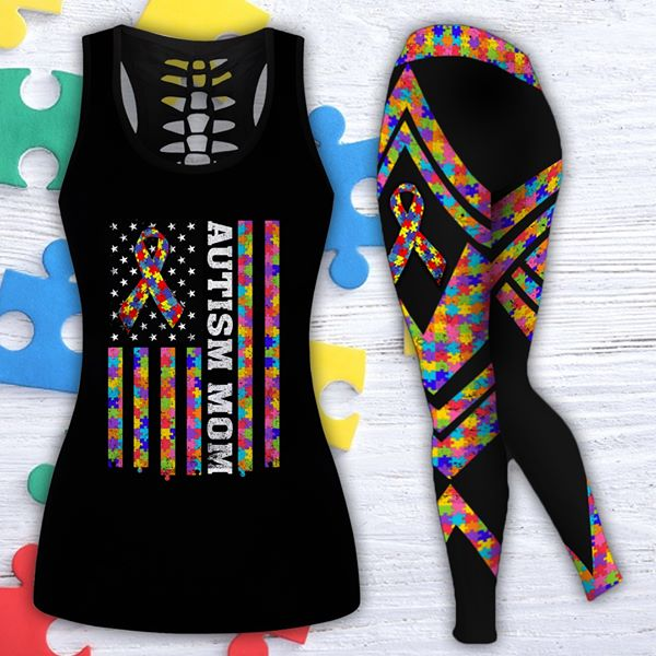 Autisn Mom Combo Leggings & Tanktop