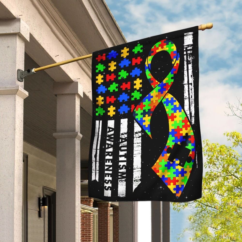 Autism Awareness Flag