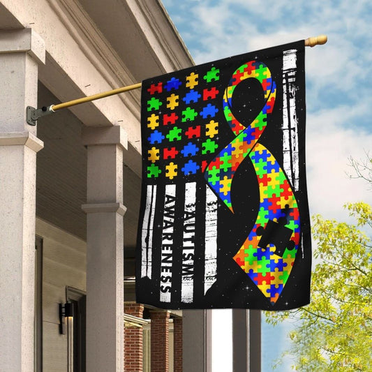 Autism Awareness Flag