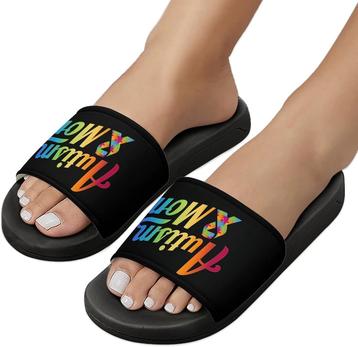 Autism Mom Slide Sandals