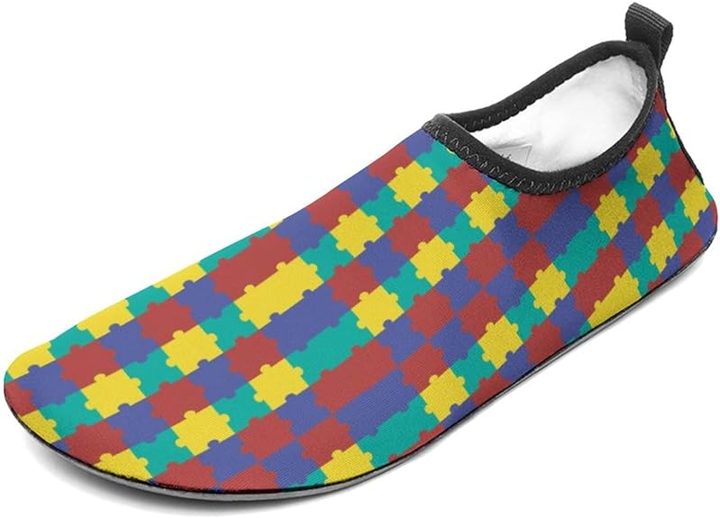 Autism Awareness Aqua Shoes