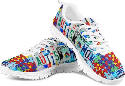 Autism Mom Awareness Fitness Sneakers Shoes