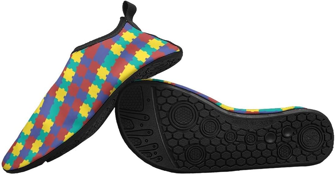 Autism Awareness Aqua Shoes