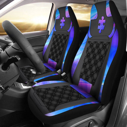 Autism Awareness Puzzle Car Seat Cover