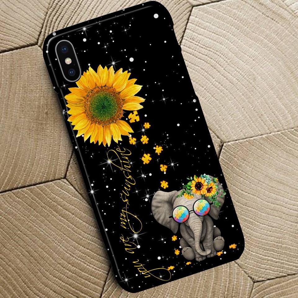 Autism You Are My Sunshine Phone Case