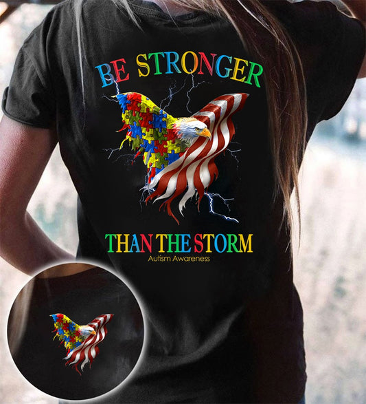 Autism Be Stronger Than The Storm Shirt