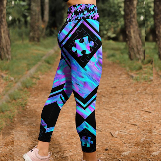 Puzzle Autism Leggings