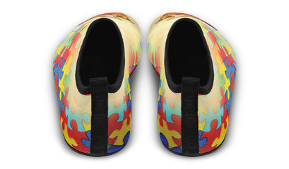 Autism Awareness Aqua Barefoot Shoes