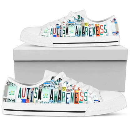 Autism Awareness Low Top Shoes