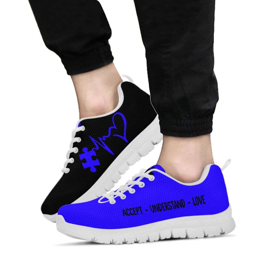 Autism Awareness Autism Accept Understand Love Fitness Sneakers Shoes