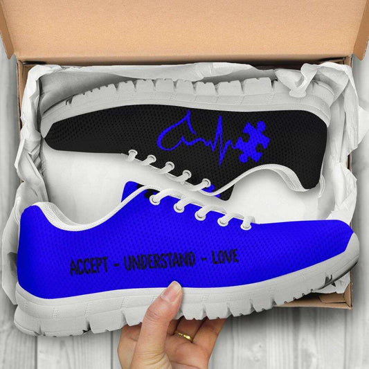 Autism Awareness Autism Accept Understand Love Fitness Sneakers Shoes