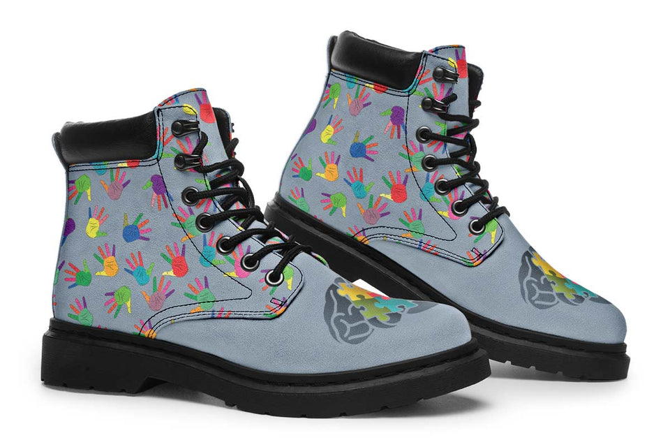 Autism Knowledge Classic Vibe Boots