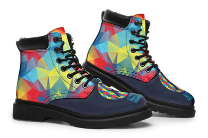 Colorful Autism Classic Vibe Boots