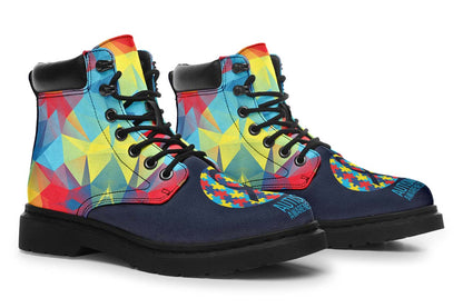 Colorful Autism Classic Vibe Boots