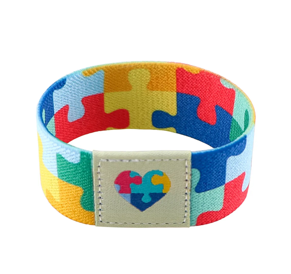 Autism Awareness Puzzle Bracelet