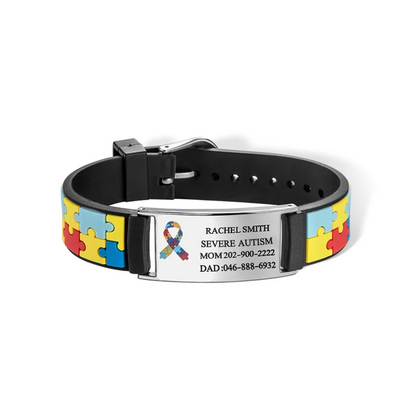 Children's Autism Awareness Medical Alert Bracelet