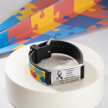 Children's Autism Awareness Medical Alert Bracelet