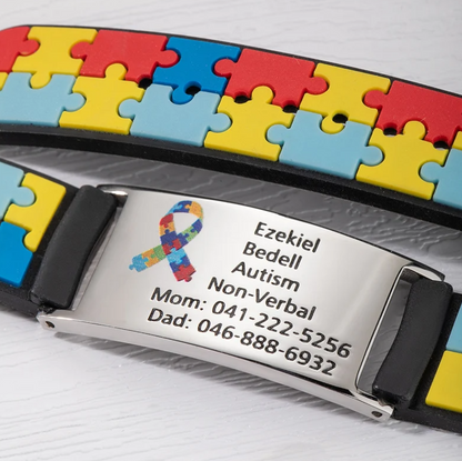 Children's Autism Awareness Medical Alert Bracelet