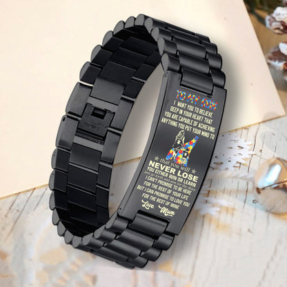 Autism Mum And Son - Spartan Bracelet