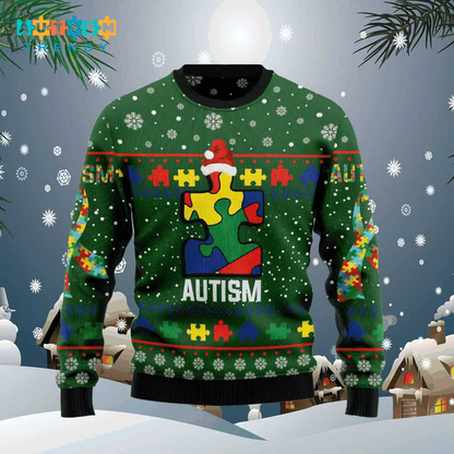 Autism Ugly Christmas Sweater