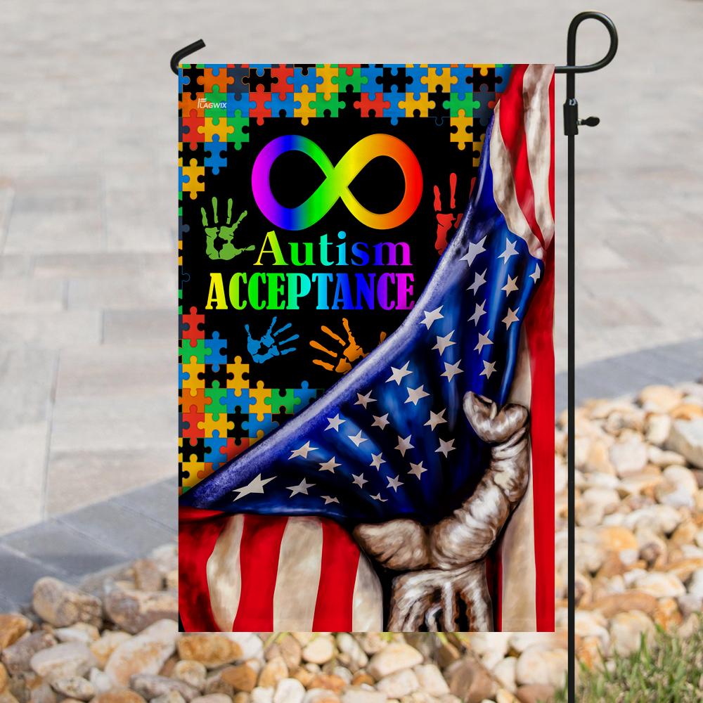 Autism Acceptance Autism Awareness Flag