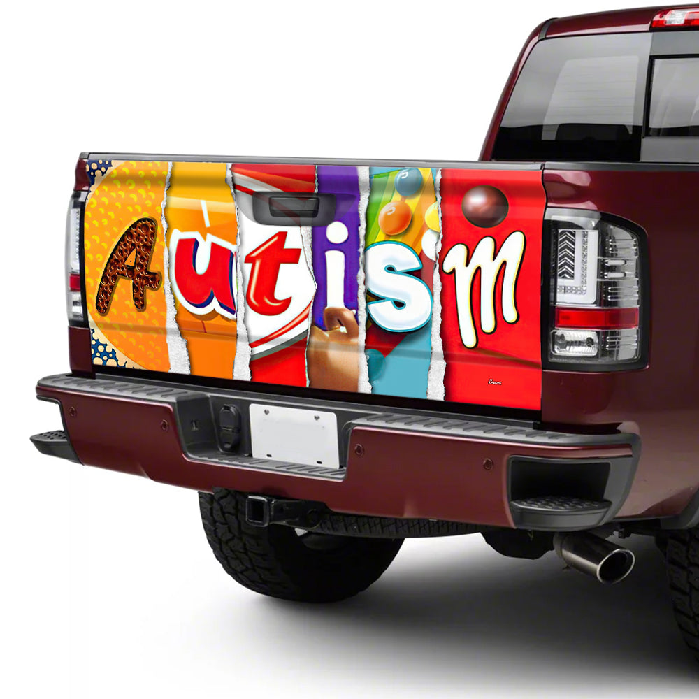 Autism Awareness Truck Tailgate Decal Sticker Wrap