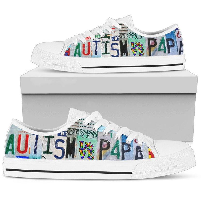 Autism Papa Low Top Shoes