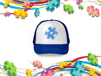 Autism Awareness Puzzle Cap