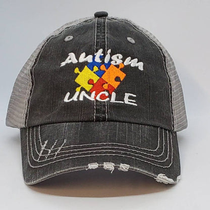 Autism Family Embroidered Cap