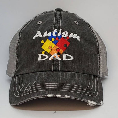 Autism Family Embroidered Cap