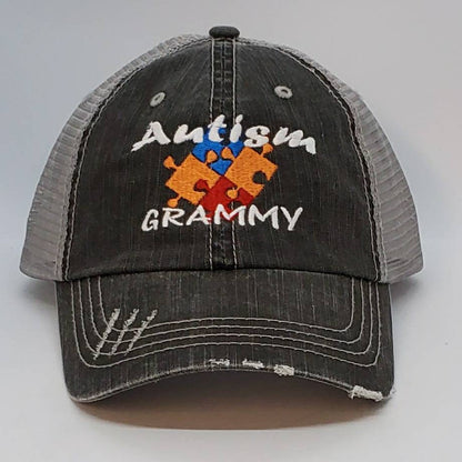 Personalized - Autism Family Embroidered Cap