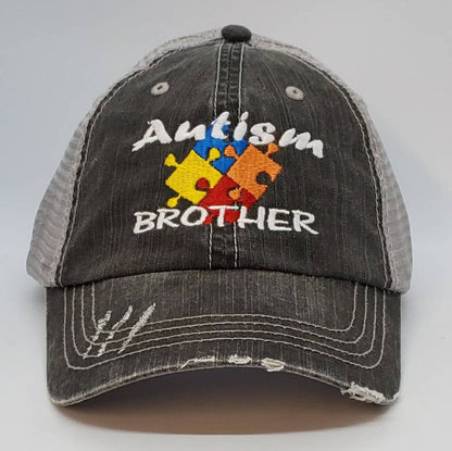 Personalized - Autism Family Embroidered Cap