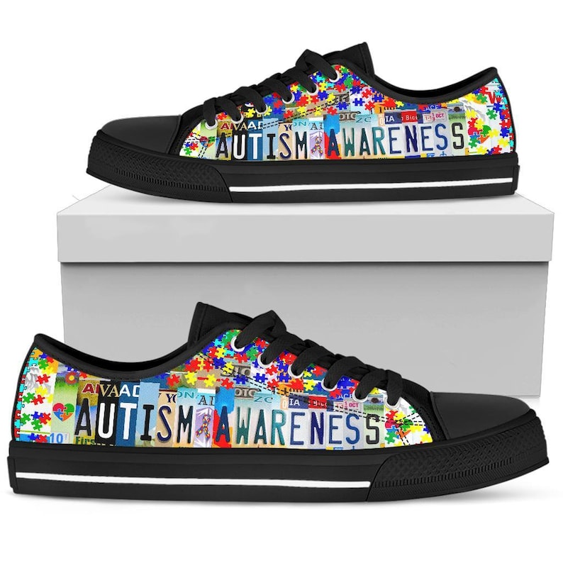 Autism Awareness Mom Shoes Sneakers