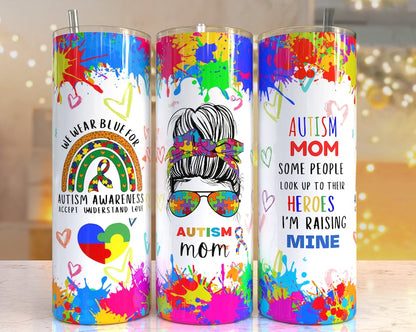 Autism Mom Tumbler