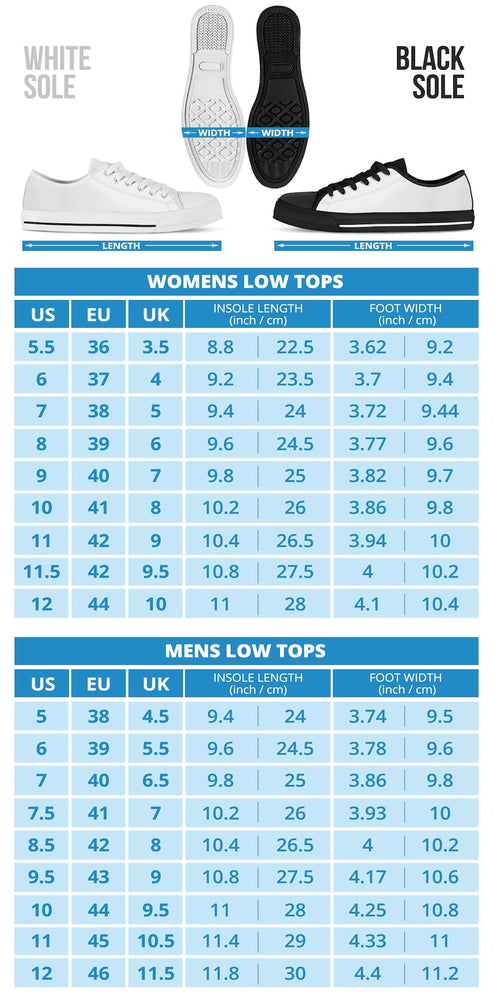 Autism Awareness Low Top Shoes